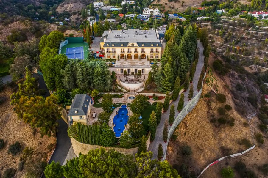 Inside the $87 million hilltop palace for sale in Beverly Hills